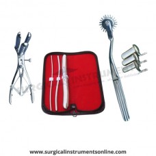 Hegar uterine dilator 3 pieces set,3-4, 5-6, 17-18, pinwheel, mathieu, collin 3pcs